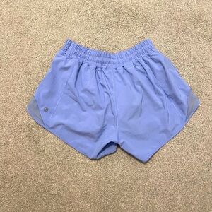 Hotty Hot 4 inch shorts - light blue/lavender